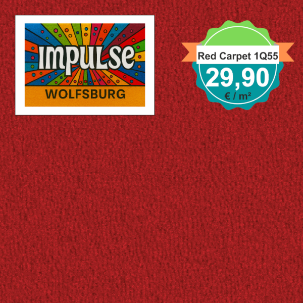 Vorwerk Red Carpet Teppichboden 1Q55 im Wohnraum – Raumbild im Flur